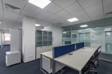 Modern open space office interior