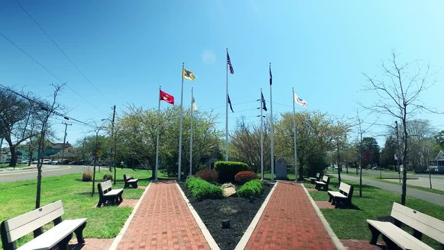 Veteran Memorial and Cemetery Honoring Our Country and Troops