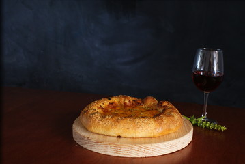 pizza & wine