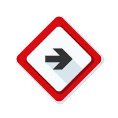 Right Arrow Sign illustration
