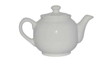 Teapot isolated on white background