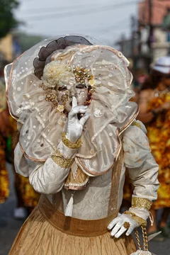 Tenues du carnaval de Guyane - malau en guyane