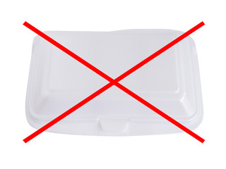 Styrofoam box