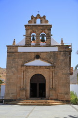 Fototapeta premium Nuestra Senora de la Pena church near Betancuria village, Fuerteventura