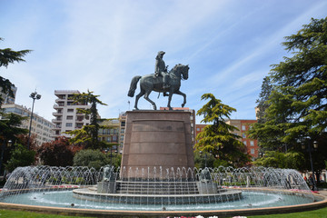 Monumento a Espartero en Logroño