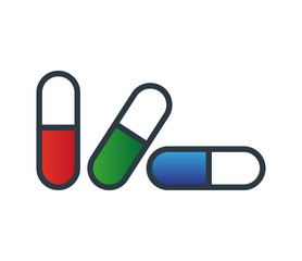 Drug Capsule Icon Design