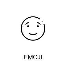Emoji line vector