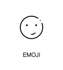 Emoji line vector