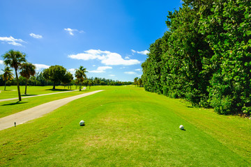 Beautiful golf course