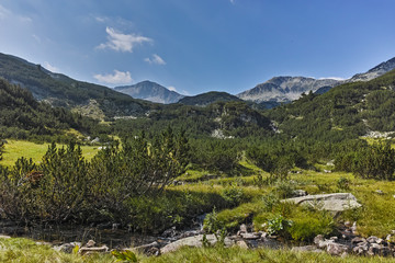 Amazing landscape with Banderishki Chukar Peak, Pirin Mountain, Bulgaria