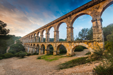 Roman Ponte del Diable in tarragona,Spain