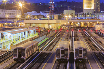 Fototapeta premium Metro of Los Angeles