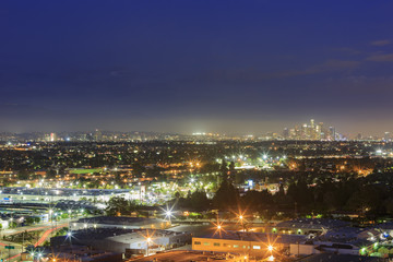 Fototapeta premium Los Angeles downtown skyline