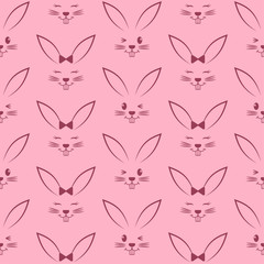 Easter seamless pattern