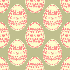 Easter seamless pattern