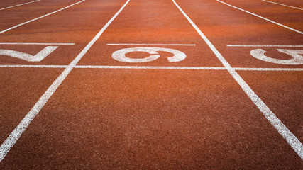 Fototapeta premium Track. running way. sport.