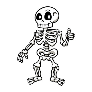 Download Cute Halloween Skeleton Drawing Art Of Cute Halloween Clipart Png  Photo | TOPpng