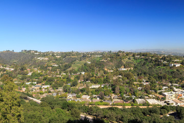Fototapeta na wymiar Aerial view of westwood aera
