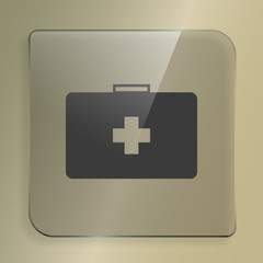 Obraz premium First aid vector icon