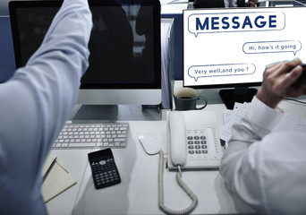 Message Text Mail Chat Communication Concept