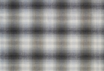 Plaid cotton fabric for background or texture