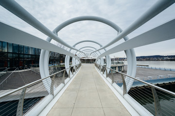 Obraz premium Bridges at The Yards Park, in Washington, DC.
