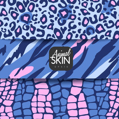 Animal Skin Pattern : Vector Illustration