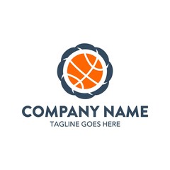 Basket Ball Logo Template