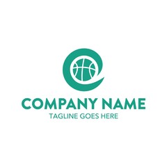 Basket Ball Logo Template