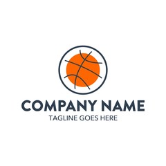 Basket Ball Logo Template