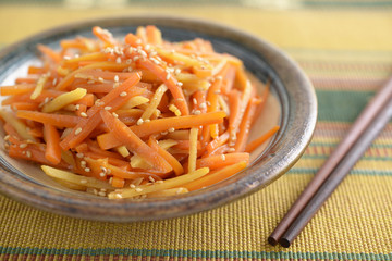 日本料理　きんぴらごぼう