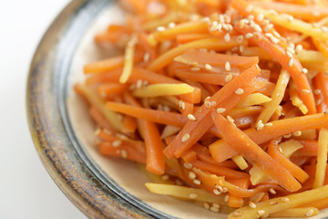 日本料理　きんぴらごぼう