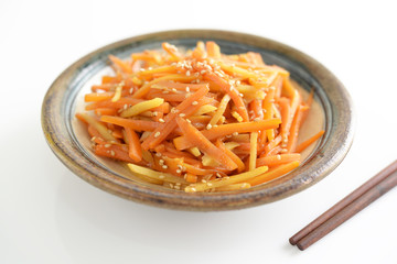 日本料理　きんぴらごぼう