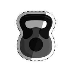 Gym weight isolated icon vector illustration graphic design