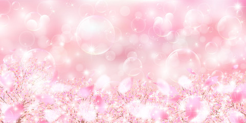桜　春　花　背景
