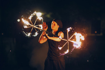 fireshow in awedding