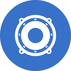 circular-speaker icon