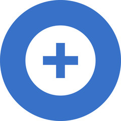 Fototapeta premium add-sign icon