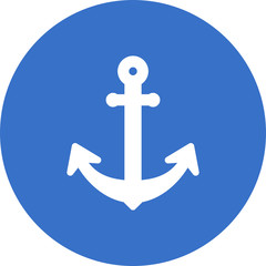 Obraz premium big-anchor icon