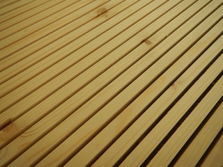 detail of a wooden plank structure