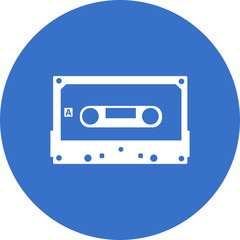 Obraz premium cassette icon