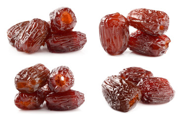 Dates on a white background