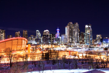 Calgary Downtown Night