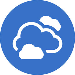 Fototapeta premium cloudy-sky icon
