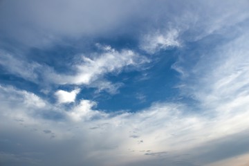 Obraz premium blue sky with cloud