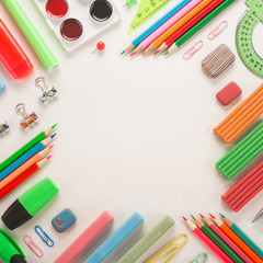 School office supplies 
