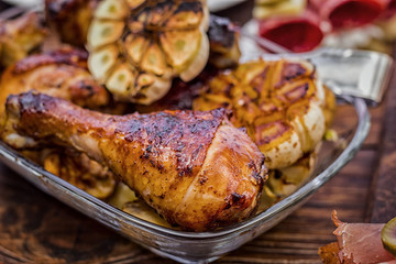 Grilled Chicken Legs