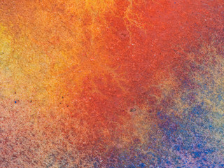 Fototapeta premium Color and texture of hand painted watercolor on paper