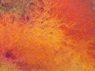 Color and texture of hand painted watercolor on paper