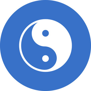 Yin yang symbol variant